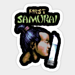 First Samurai Sticker